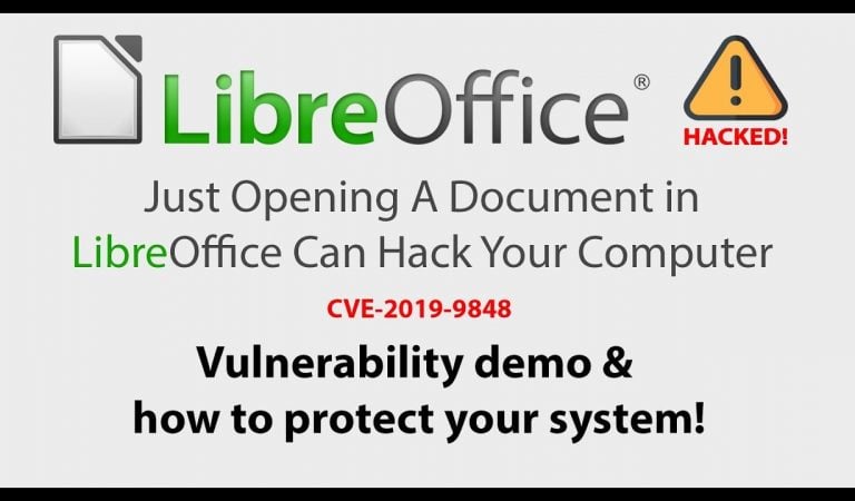 بازکردن فایل در Libre Office میتواند منجر به هک سیستم شود!