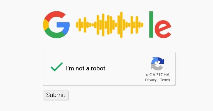 دورزدن reCAPTCHA با Speech-to-Text API گوگل