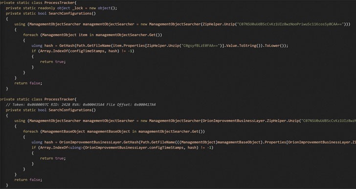 استفاده از بدافزار SUNSPOT برای تزریق SolarWinds Backdoor