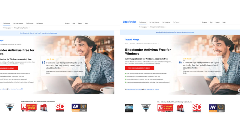سوءاستفاده مجرمان سایبری از سایت جعلی آنتی‌ویروس برای توزیع Venom RAT و سایر بدافزارها