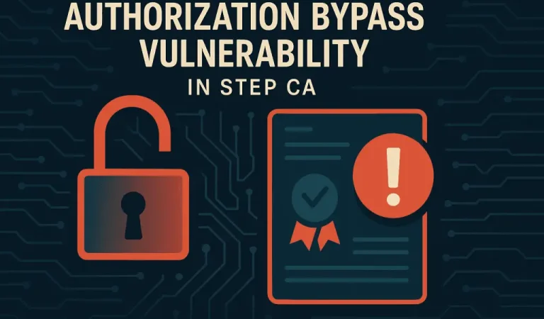 آسیب‌پذیری بحرانی در Step CA با شناسه CVE-2025-44005 و امتیاز CVSS 10.0