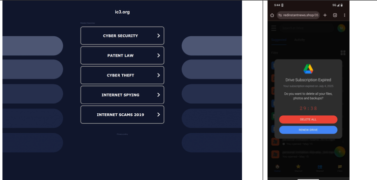 بیشتر دامنه‌های Parked اکنون محتوای مخرب ارائه می‌دهند