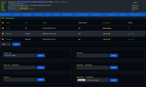برای مشاهده تصویر بزرگتر کلیک کنید

نام:	wso-main.png
بازدیدها:	377
حجم:	81.8 کیلوبایت
شناسه:	17195
